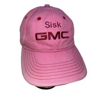Sisk Motors GMC Pink Hat Strapback Baseball Cap